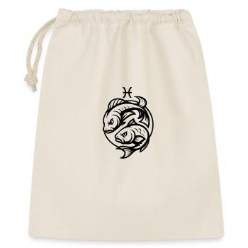 Zodiac sign Pisces - Gift Bag 40 x 50 cm - nature - Front