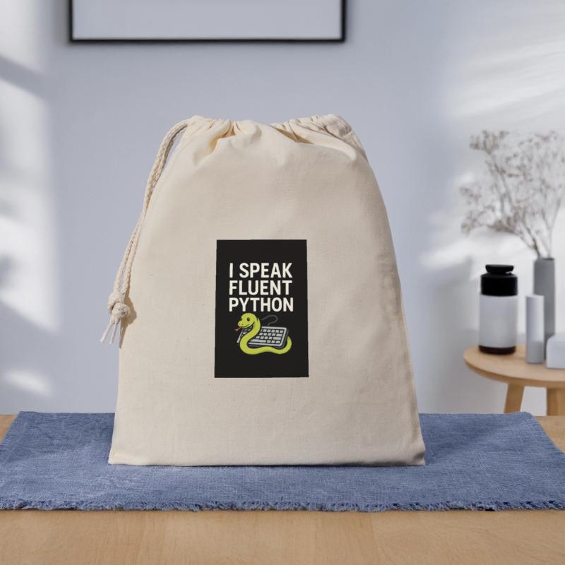 Python-Codierungsschlange Geschenkbeutel aus Baumwolle (40 x 50 cm)