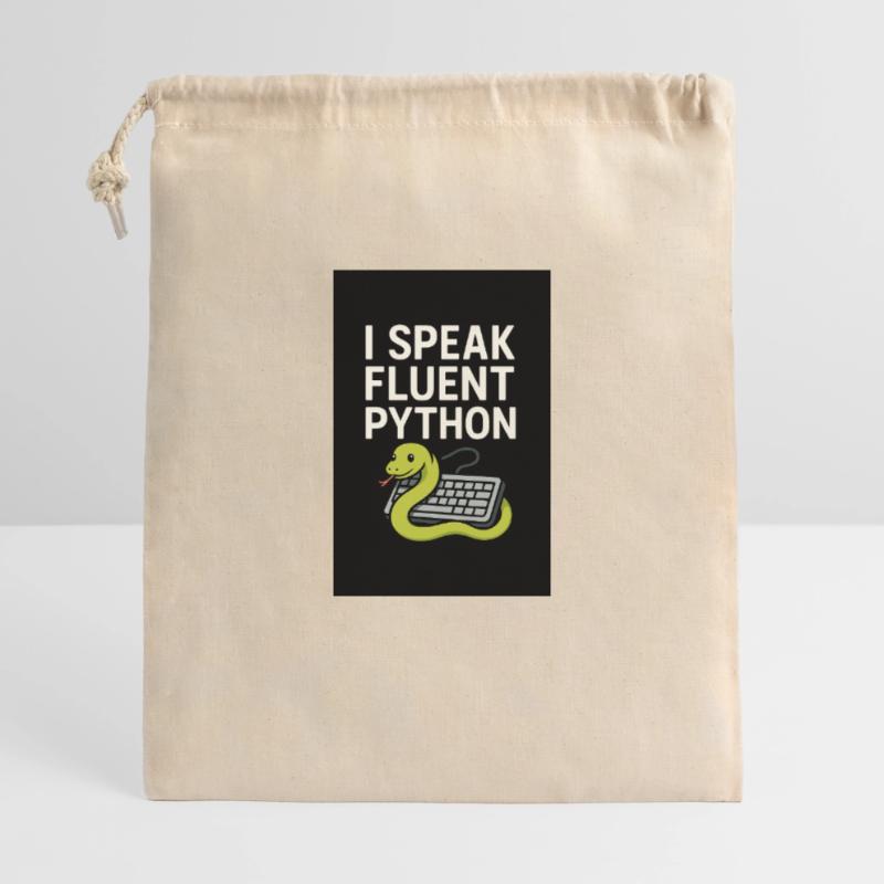 Python-Codierungsschlange Geschenkbeutel aus Baumwolle (40 x 50 cm)