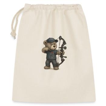 Lord Petzi with bow and arrow - Gift Bag 40 x 50 cm - nature - Front