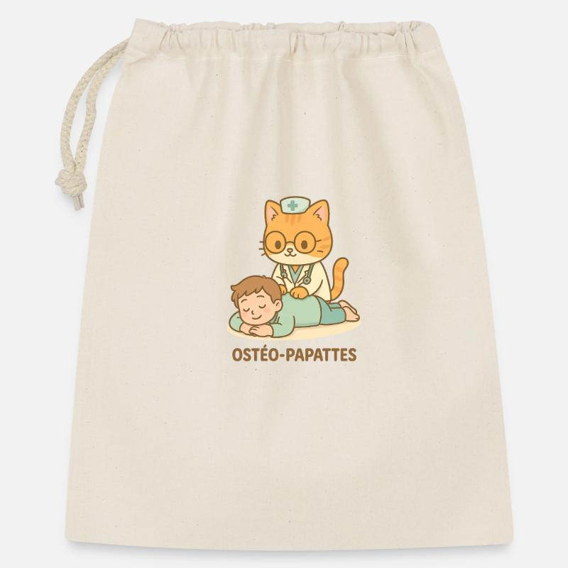 Osteo-Papattes - Gift Bag 40 x 50 cm - nature