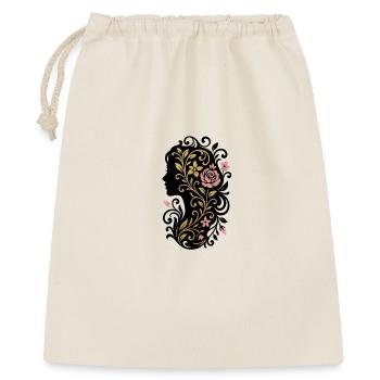 Collection Avi – Emblème de la rose dorée - Sac cadeau 40 x 50 cm - nature - Devant
