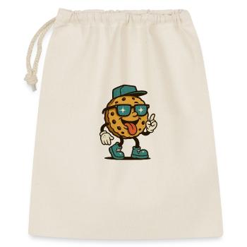 Cookie Walker - Geschenkbeutel aus Baumwolle (40 x 50 cm) - Natur - Vorne