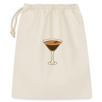 Espresso Martini - Sac cadeau 40 x 50 cm - nature - Devant