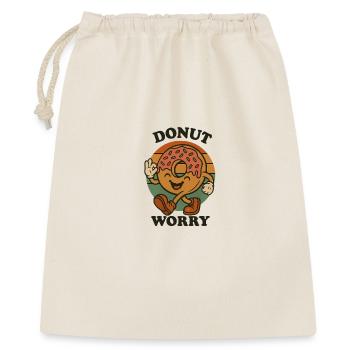 Donut Worry Cartoon - Gift Bag 40 x 50 cm - nature - Front