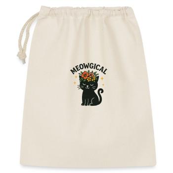 Magical Cute Cat Design - Meowgical - Gift Bag 40 x 50 cm - nature - Front