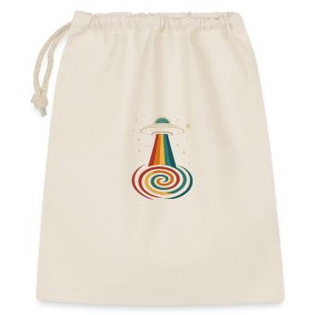 Faisceau arc-en-ciel OVNI - Sac cadeau 40 x 50 cm - nature - Devant