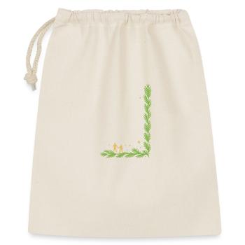 Frame Christmassy - Gift Bag 40 x 50 cm - nature - Front