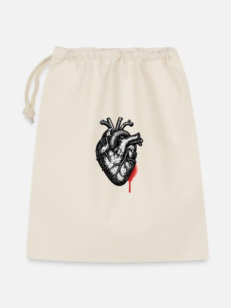 The heart of a tin lumberjack - Gift Bag 40 x 50 cm - nature