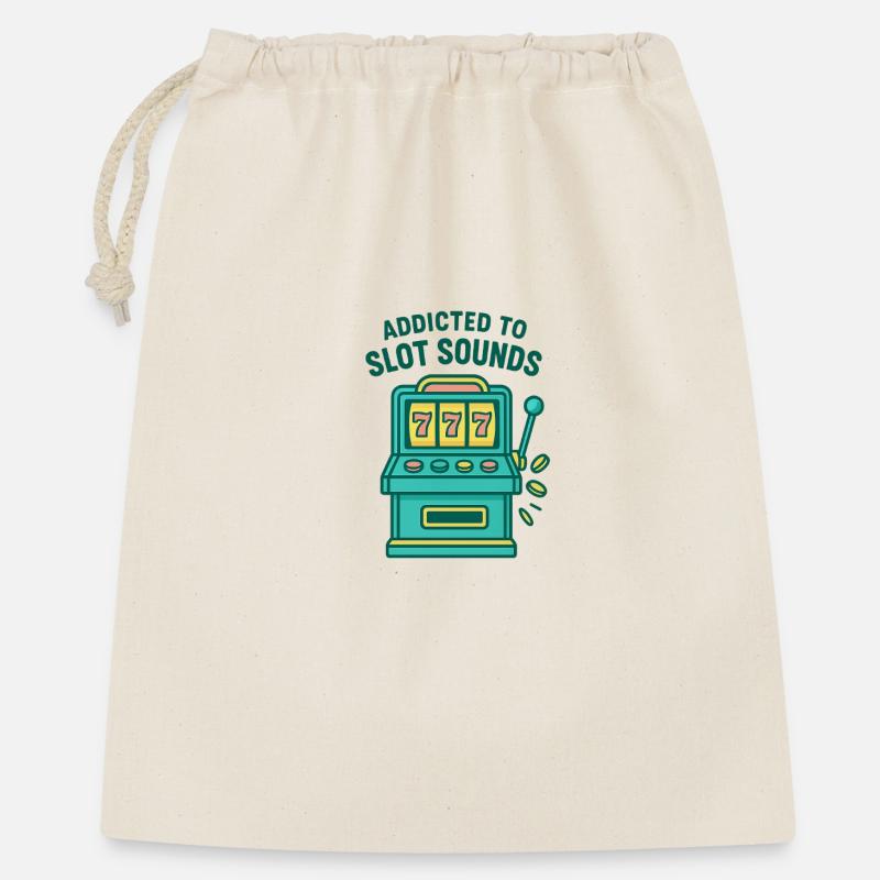 automat - Geschenkbeutel aus Baumwolle (40 x 50 cm) - Natur