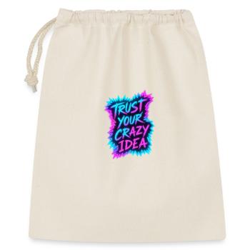Trust Your Crazy Idea Neon - Gift Bag 40 x 50 cm - nature - Front