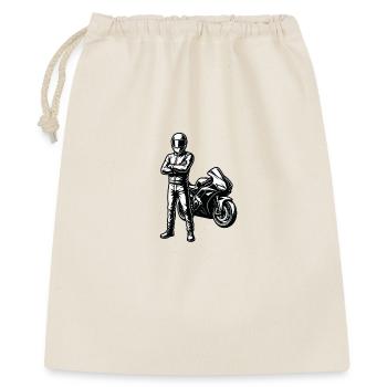 Style d’illustration Superbike Racer - Sac cadeau 40 x 50 cm - nature - Devant