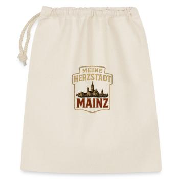 My heart city Mainz - Gift Bag 40 x 50 cm - nature - Front