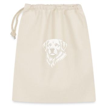 Labrador head in vector tattoo style - Gift Bag 40 x 50 cm - nature - Front