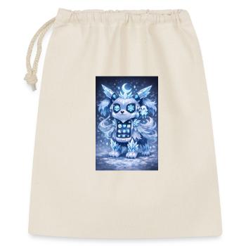 Eis-Kristall Robo-Hund - Gift Bag 40 x 50 cm - nature - Front