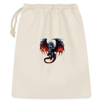 Flying Dragon - Geschenkbeutel aus Baumwolle (40 x 50 cm) - Natur - Vorne
