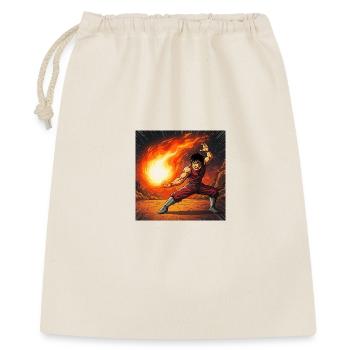 Fireball fighter in the volcano - Gift Bag 40 x 50 cm - nature - Front