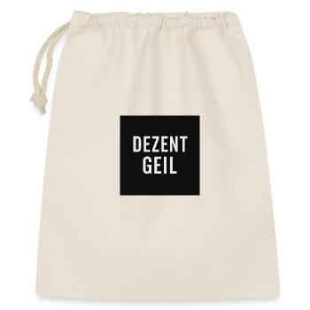 Discreetly cool slogan design - Gift Bag 40 x 50 cm - nature - Front
