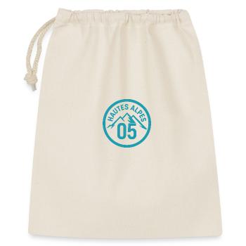 Hautes Alpes logo 05 turquoise - Gift Bag 40 x 50 cm - nature - Front