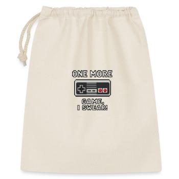 Retro Gaming Quote Design - Gift Bag 40 x 50 cm - nature - Front