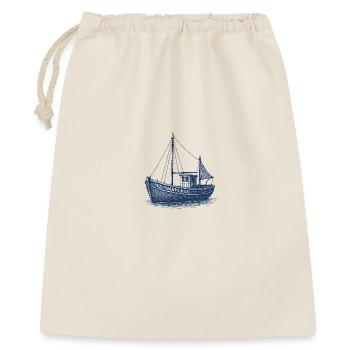 The Shanty Man Nautical Boat Design - Gift Bag 40 x 50 cm - nature - Front