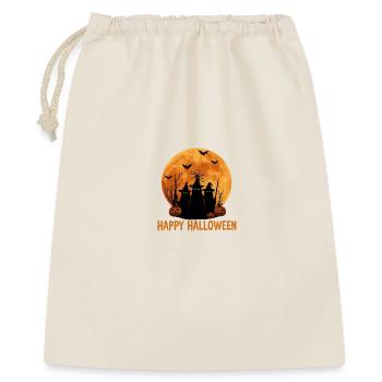 Witch Cult Halloween Motif Print - Gift Bag 40 x 50 cm - nature - Front