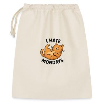 Charming cat drawing with sarcastic saying - Gift Bag 40 x 50 cm - nature - Front