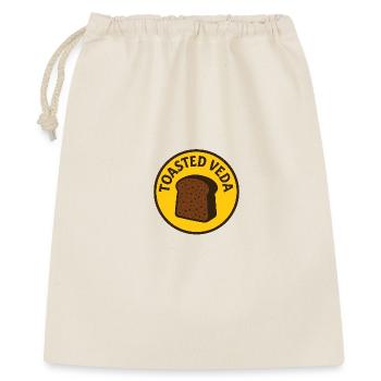 Insigne de pain Veda grillé - Sac cadeau 40 x 50 cm - nature - Devant
