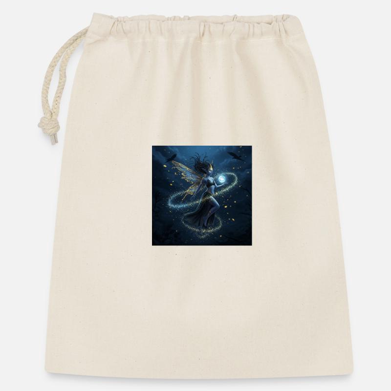 Moon Magic Fairy in the Nightlight - Gift Bag 40 x 50 cm - nature