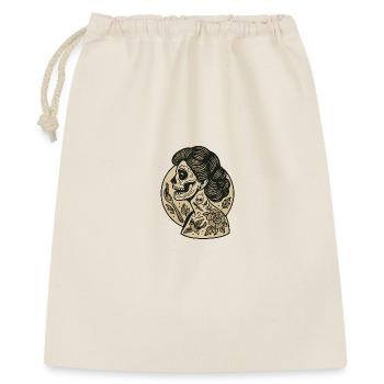 Female Skull - Gift Bag 40 x 50 cm - nature - Front