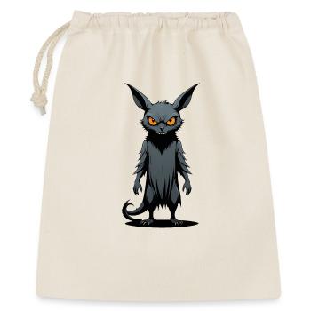 Creepy Monster Rat Goth Dark Art - Gift Bag 40 x 50 cm - nature - Front