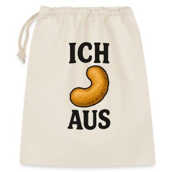 Ich Flip aus - Geschenkbeutel aus Baumwolle (40 x 50 cm) - Natur - Vorne