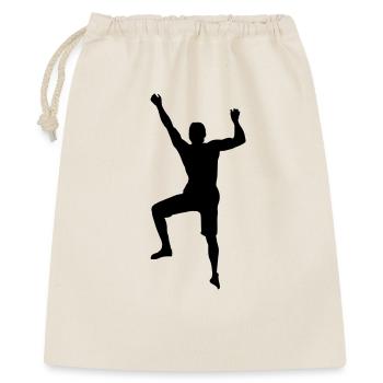 Climbing Power Man – Boulder Challenge - Gift Bag 40 x 50 cm - nature - Front