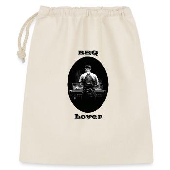 Amateur de barbecue - Sac cadeau 40 x 50 cm - nature - Devant