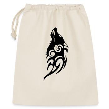 Black Wolf Ghost of the Forest - Gift Bag 40 x 50 cm - nature - Front
