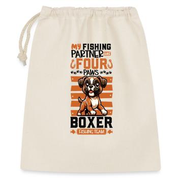 Épagneul pêcheur et Boykin - Sac cadeau 40 x 50 cm - nature - Devant