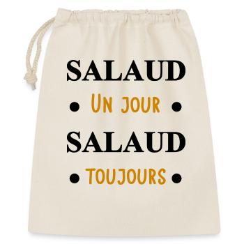 Salaud un jour Salaud toujours - Sac cadeau 40 x 50 cm - nature - Devant