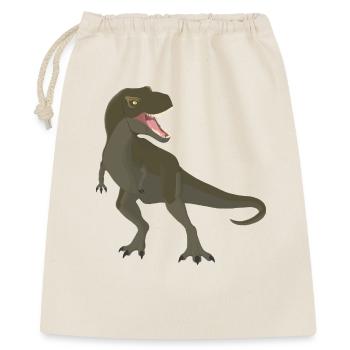 Tyrannosaurus - Geschenkbeutel aus Baumwolle (40 x 50 cm) - Natur - Vorne