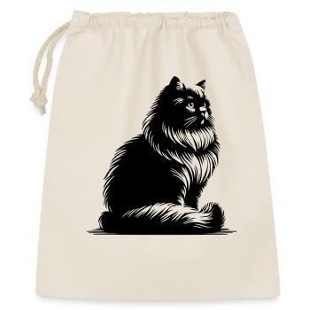 British Longhair Cat - Gift Bag 40 x 50 cm - nature - Front