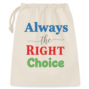 Vivid Multicolour Typography Design - Gift Bag 40 x 50 cm - nature - Front