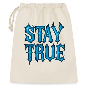 Stay True Design – Be Yourself Statement - Gift Bag 40 x 50 cm - nature - Front