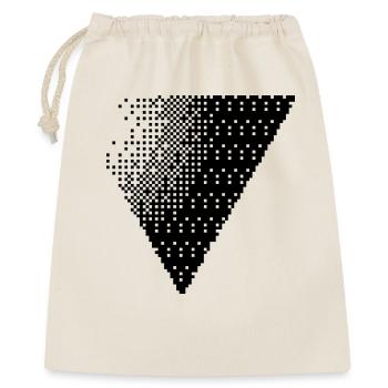 T-shirt au motif triangulaire audacieux - Sac cadeau 40 x 50 cm - nature - Devant