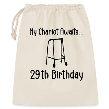 29th Birthday Party Funny 29 Years Old Birthday - Gift Bag 40 x 50 cm - nature - Front