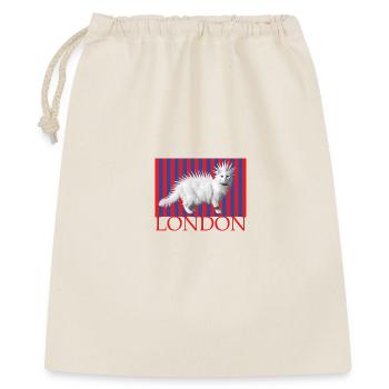 Punk Cat London Stripes - Gift Bag 40 x 50 cm - nature - Front