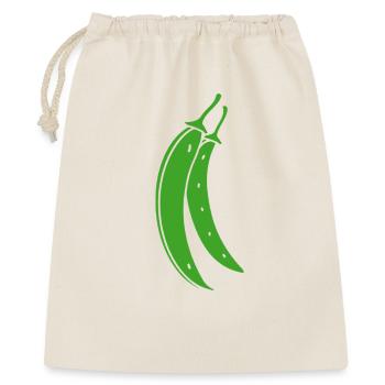 haricot vert - Sac cadeau 40 x 50 cm - nature - Devant