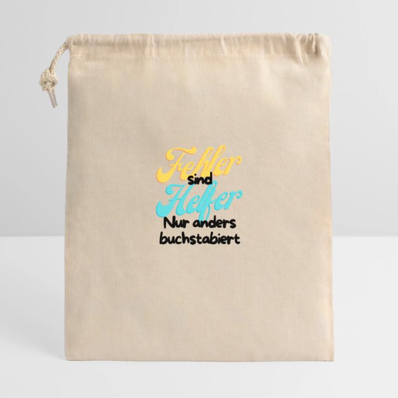 Error Helper Gradient Script Gift Bag 40 x 50 cm