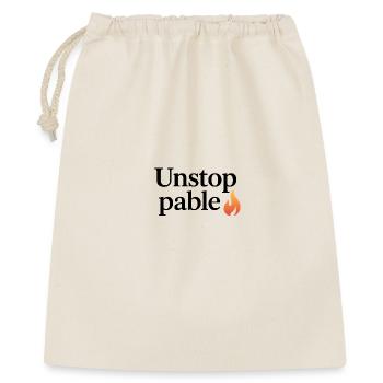 Unstoppable Flame - Gift Bag 40 x 50 cm - nature - Front