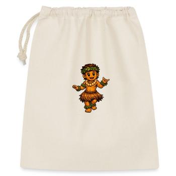 Hula Dancer Hawaiian Style - Gift Bag 40 x 50 cm - nature - Front