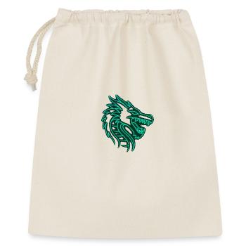 Conception du Neon Dragon - Sac cadeau 40 x 50 cm - nature - Devant