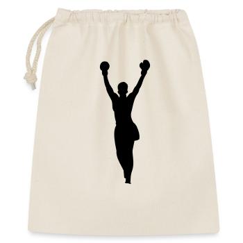boxe boxe - Sac cadeau 40 x 50 cm - nature - Devant